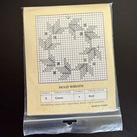 Vintage Lot of 5 Traditions Cross Stitch Christmas Ornament Kits Angel Train New - Picture 11 of 11